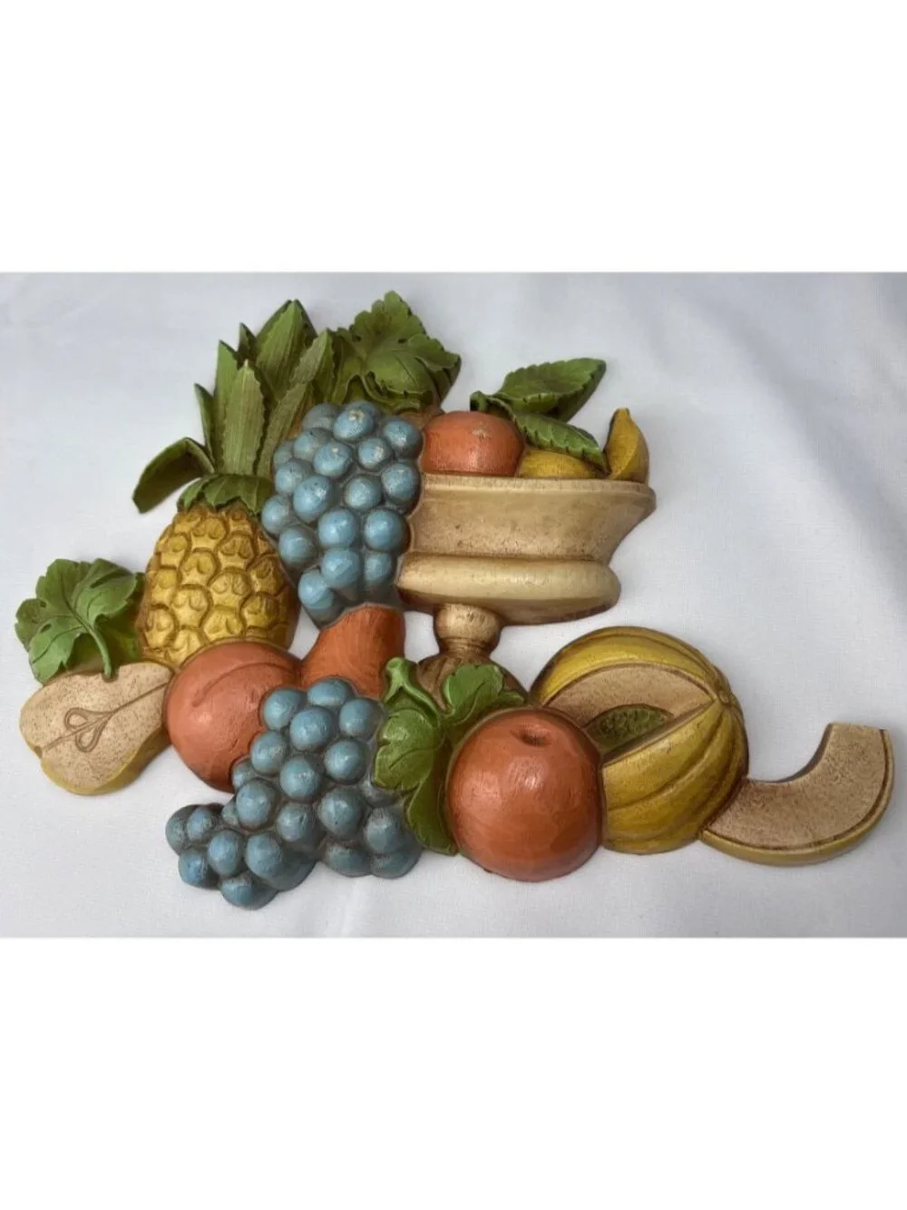 Dart Vintage Fruit Wall Hanging Plastic Retro Decor Kitchen Art USA